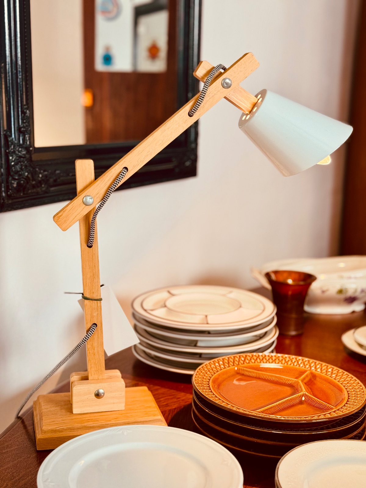 Lampe Bureau Bois