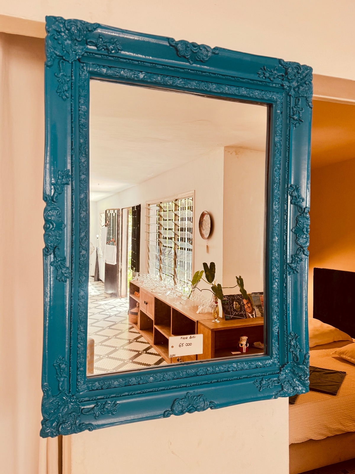Miroir Bois Bleu